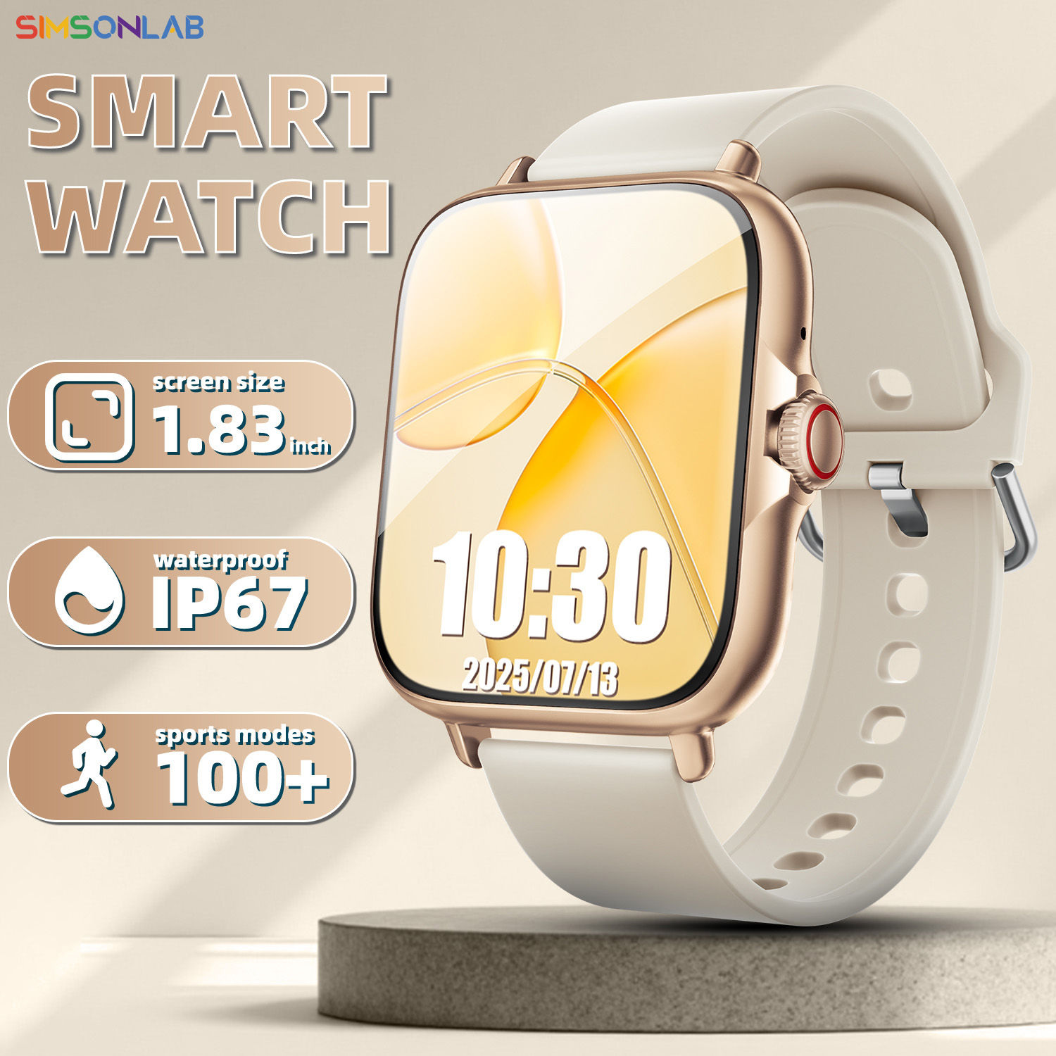 Smartwatch Watches Gift For Women - Nowy Smartwatch 2026 z Funkcją Rozmów