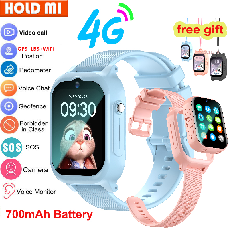 Smartwatch Watches Gift For Boys With Gps - Smartwatch Dziecięcy 4G GPS WIFI Połączenia