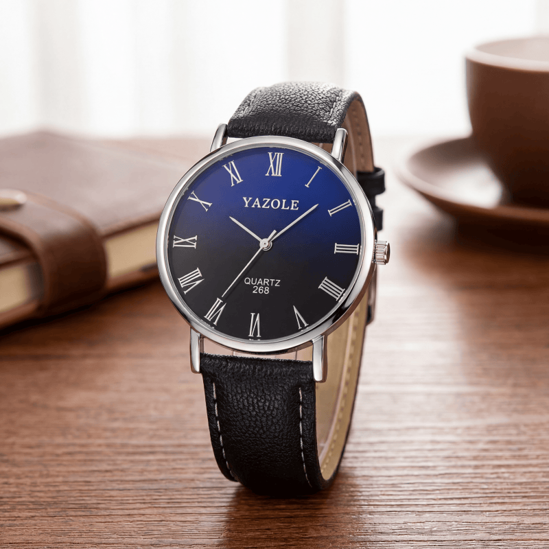 Smartwatch Branded Watches For Men - Zegarki kwarcowe YAZOLE dla mężczyzn, minimalistyczne,