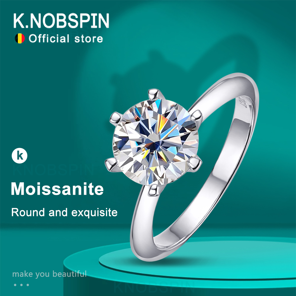 Vs Smartwatch - KNOBSPIN D VVS Moissanite pierścionki dla