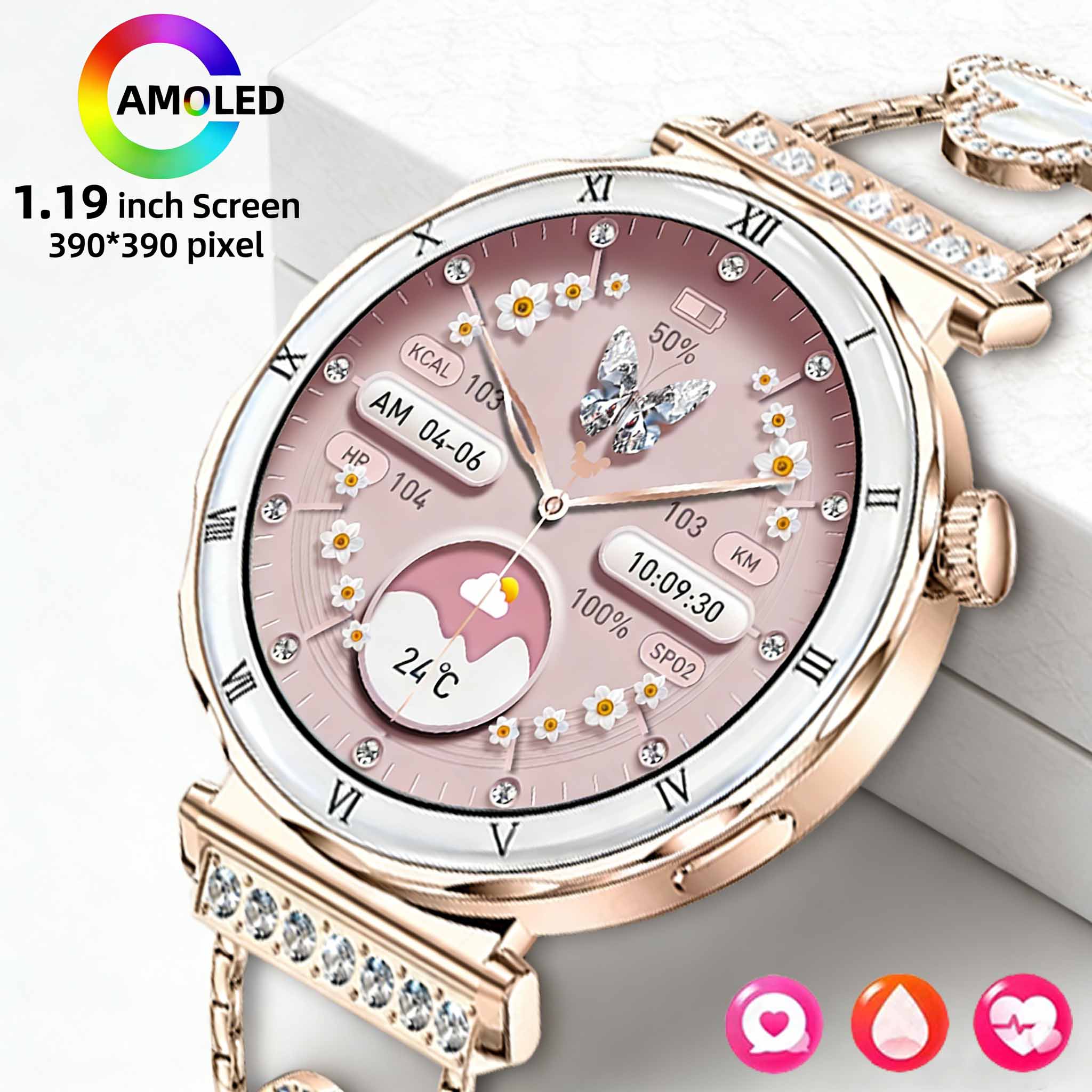 Smartwatch Latest Watches For Men - LIGE Damski Smartwatch 1.19