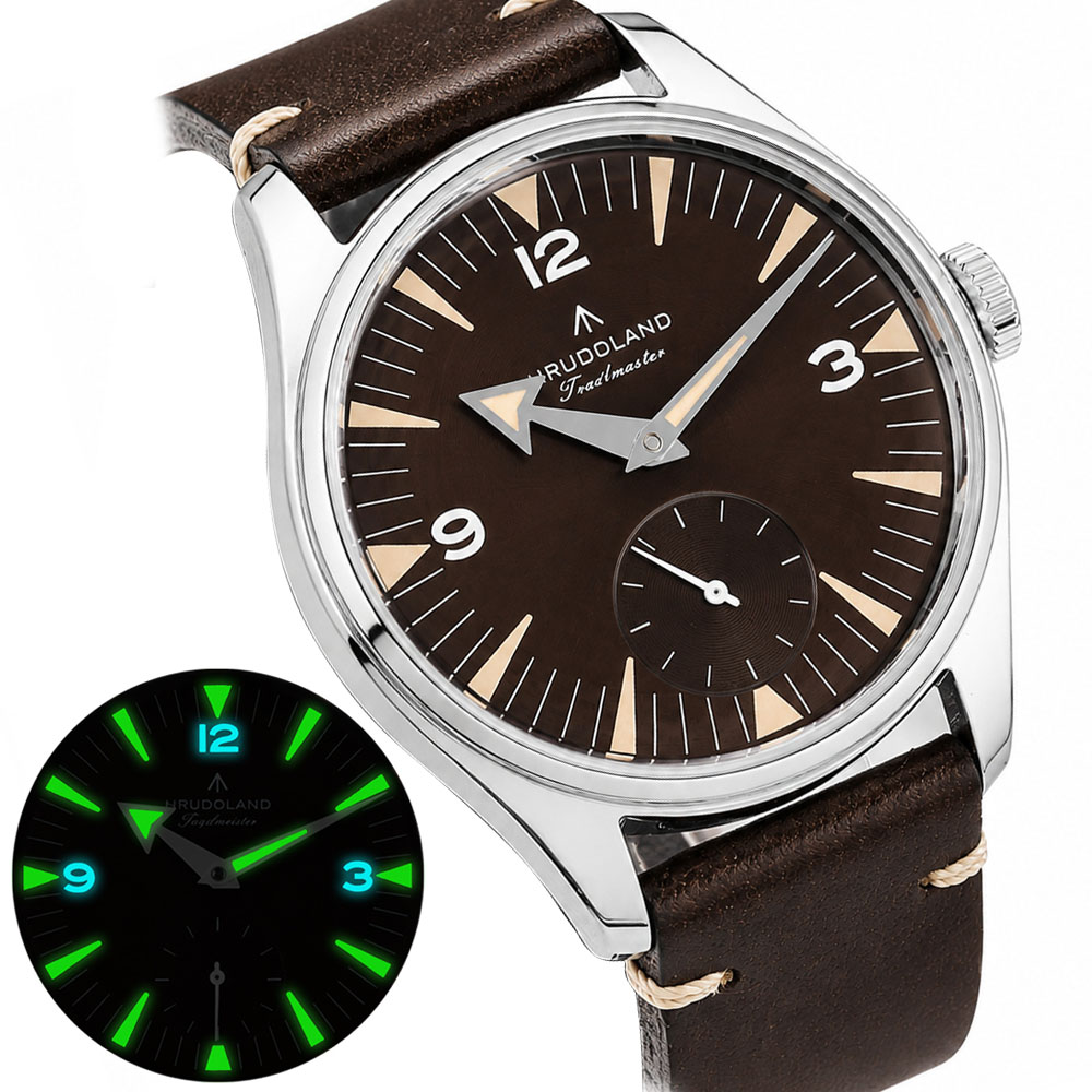 Vintage Digital Watch - HRUODLAND Zegarek męski Vintage Field z