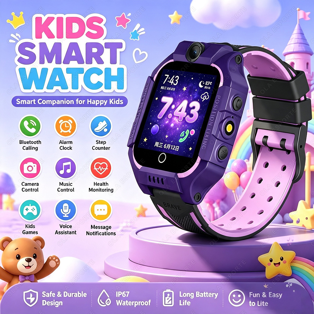 Smartwatch Watches Gift For Boys With Gps - 2027 Nowy Smartwatch dla Dzieci 2G