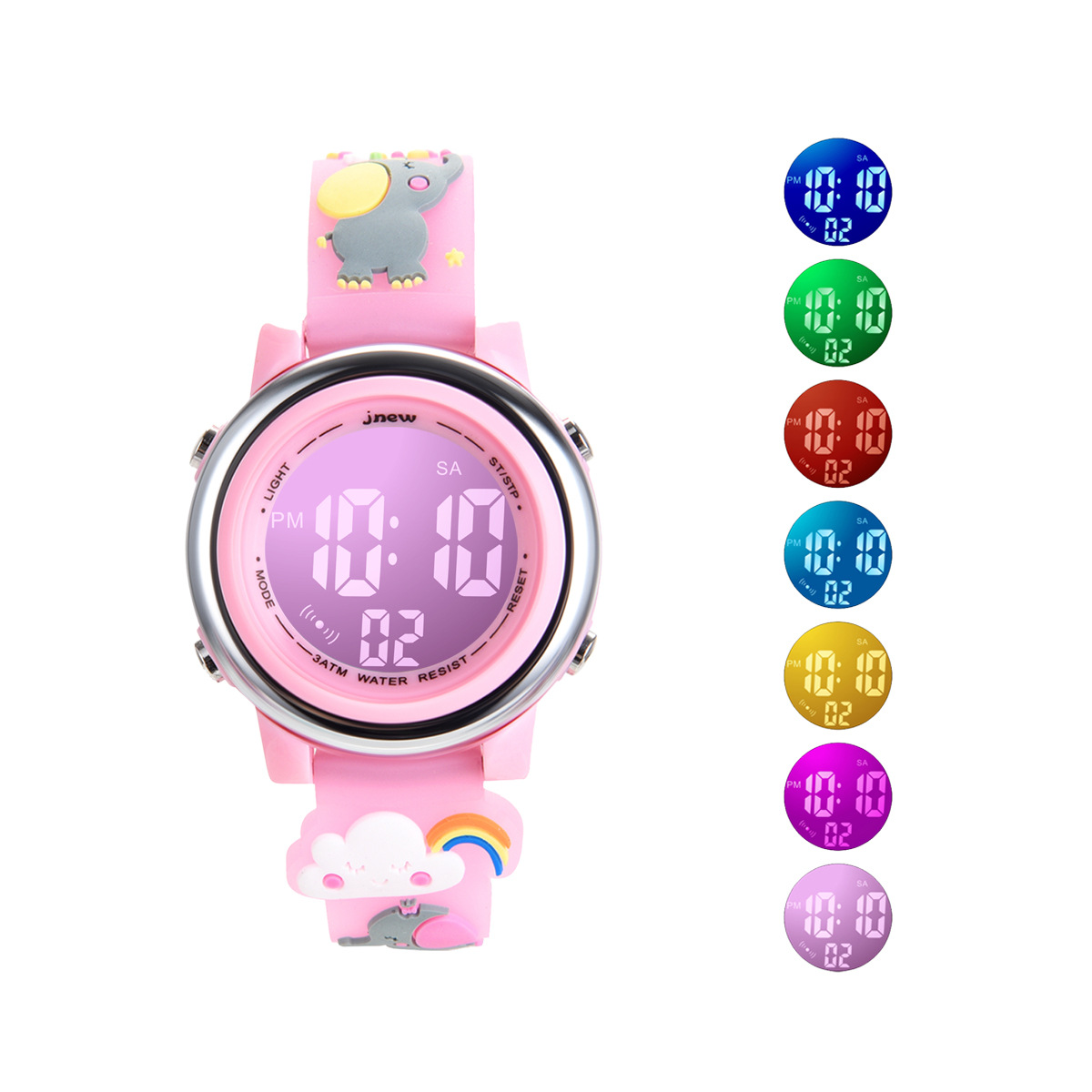 Smartwatch Digital Watches For Kid Boy With Alarm - UTHAI H120 dziecięcy zegarek sportowy z