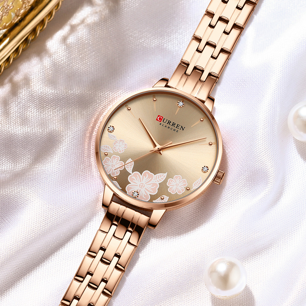Smartwatch Watches For Women - CURREN wykwintny minimalistyczny zegarek damski luksusowa