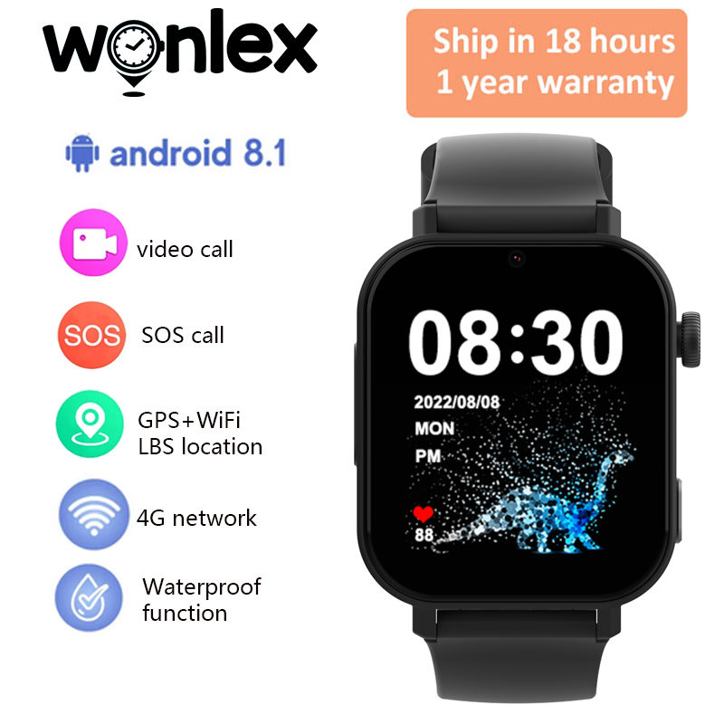 Heart Rate Gps Watch - Wonlex KT36 4G Smartwatch dla dzieci