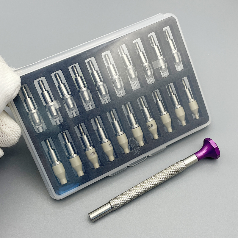 Crystal Press Tool - 20 szt. Przyrząd do osadzania wskazówek