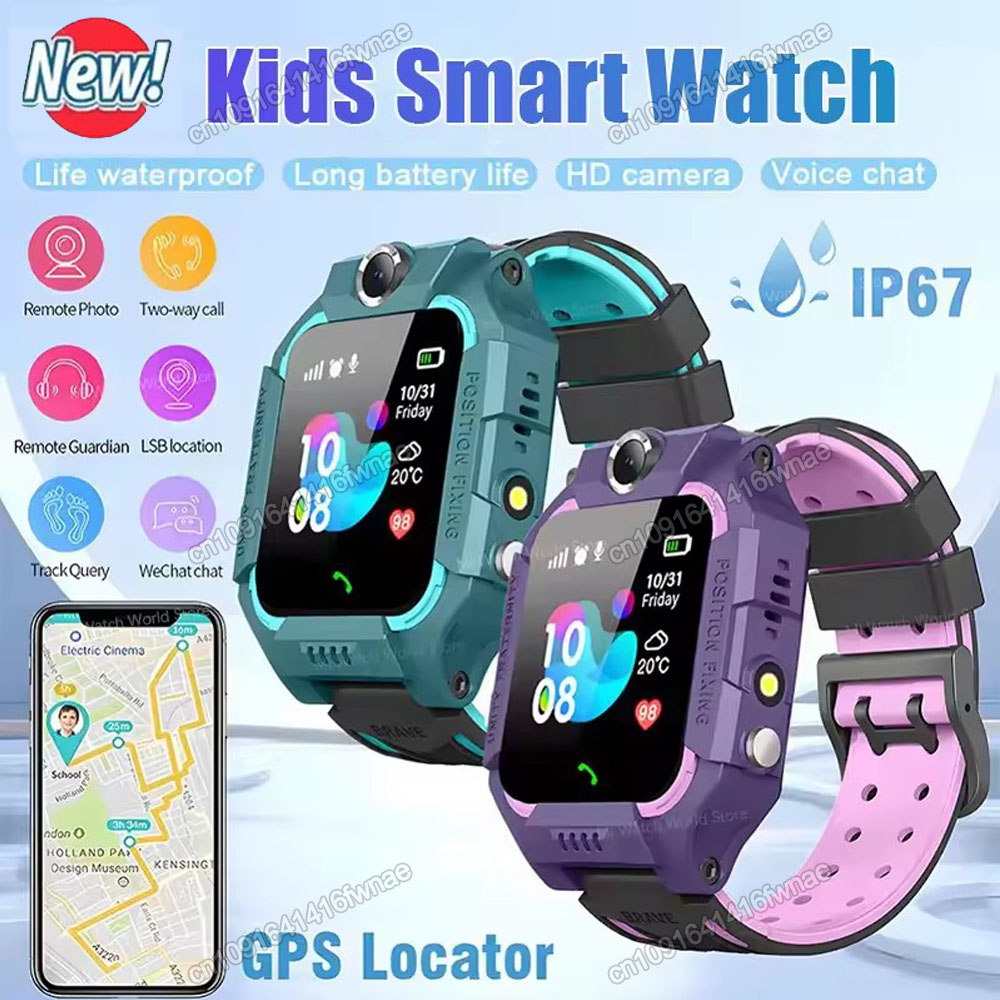 Smartwatch Watches Gift For Boys With Gps - Smartwatch dla dzieci 2G z GPS,