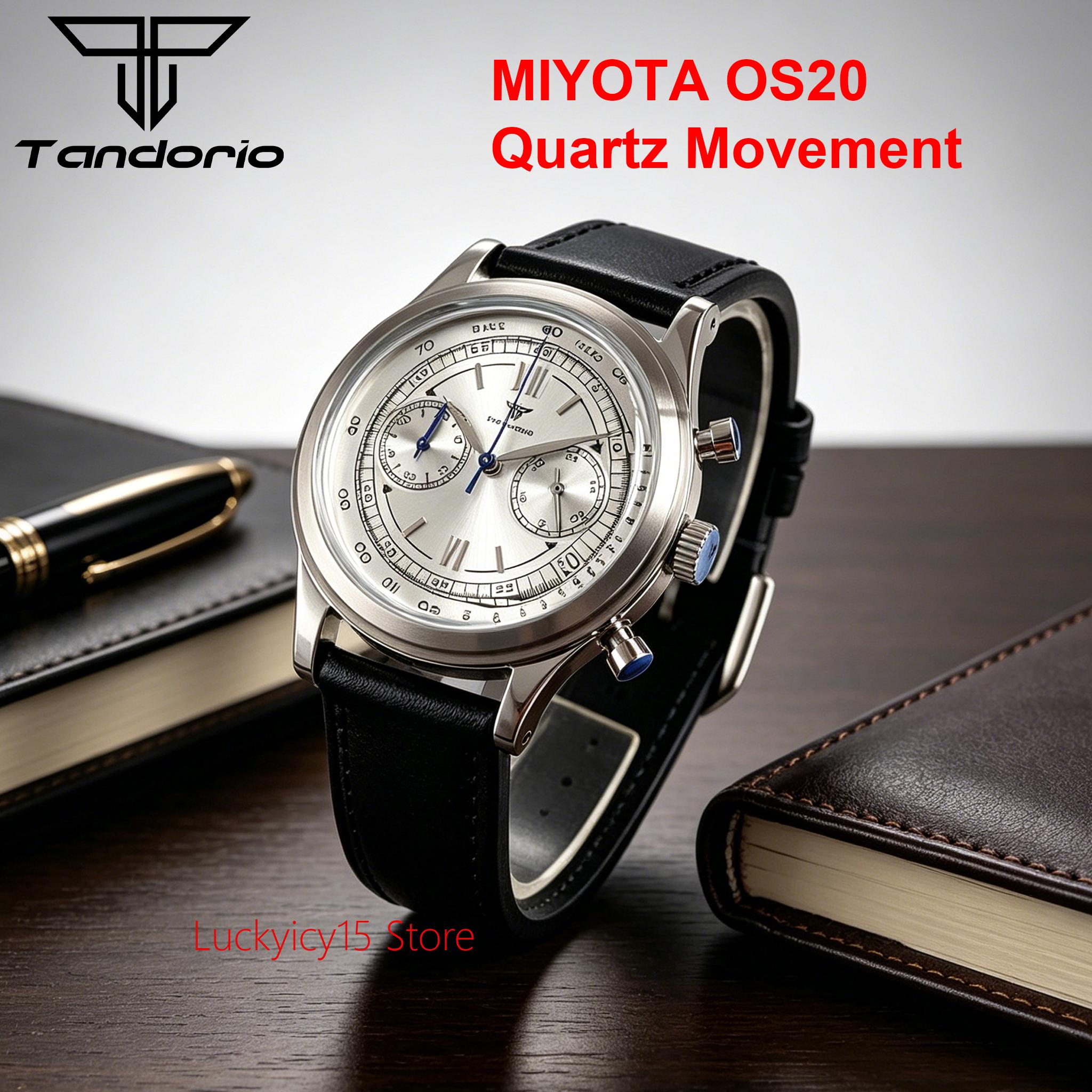 Vintage Digital Watch - Męskie zegarki kwarcowe vintage MIYOTA OS20,