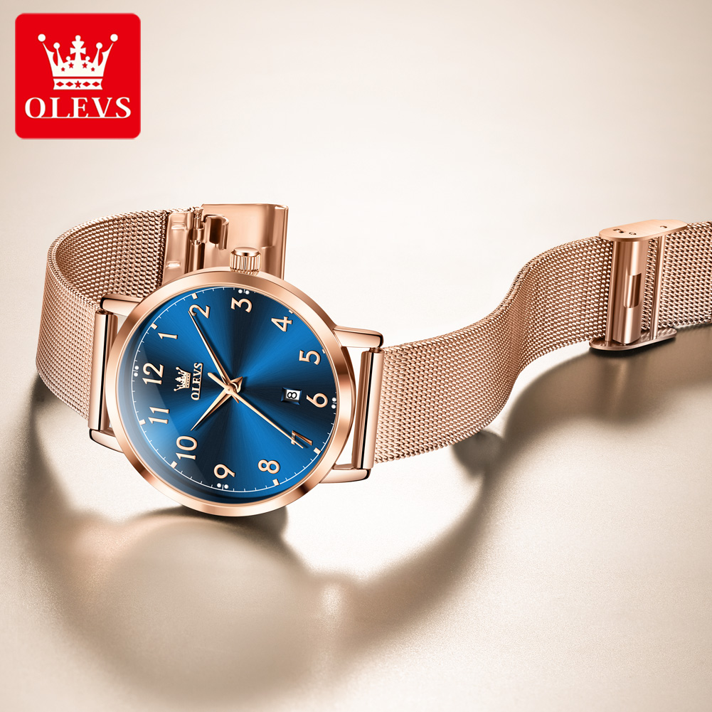 OLEVS 5653 Damski Zegarek Eleg – Mesh Stainless Strap recenzja i cena