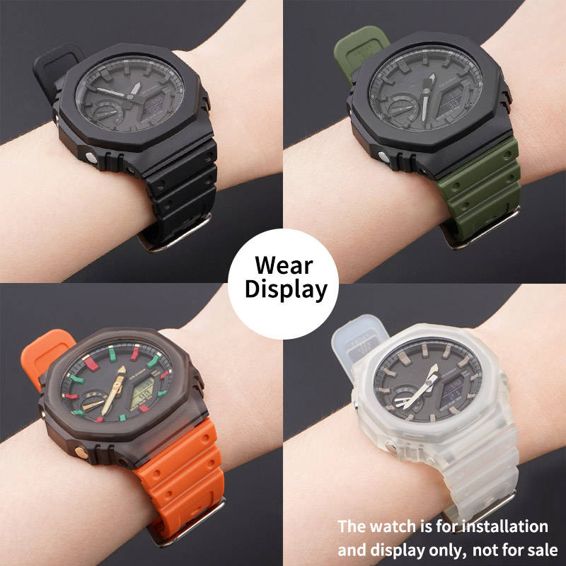 Gumowy pasek do Casio G SHOCK  – Casio Watch G-Shock Ga-2100 recenzja i cena