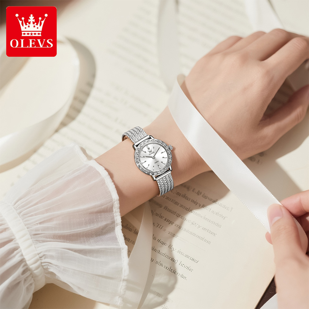 Zegarki OLEVS 5643 dla kobiet, – Mesh Stainless Strap recenzja i cena