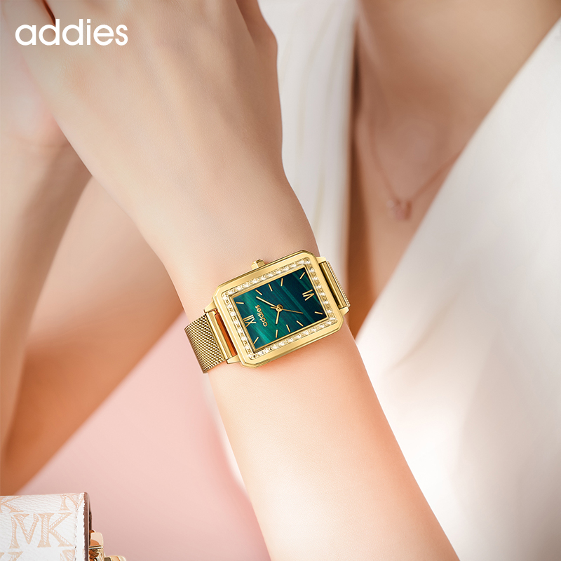 ADDIES Modny Damski Zegarek Kw – Mesh Stainless Strap recenzja i cena