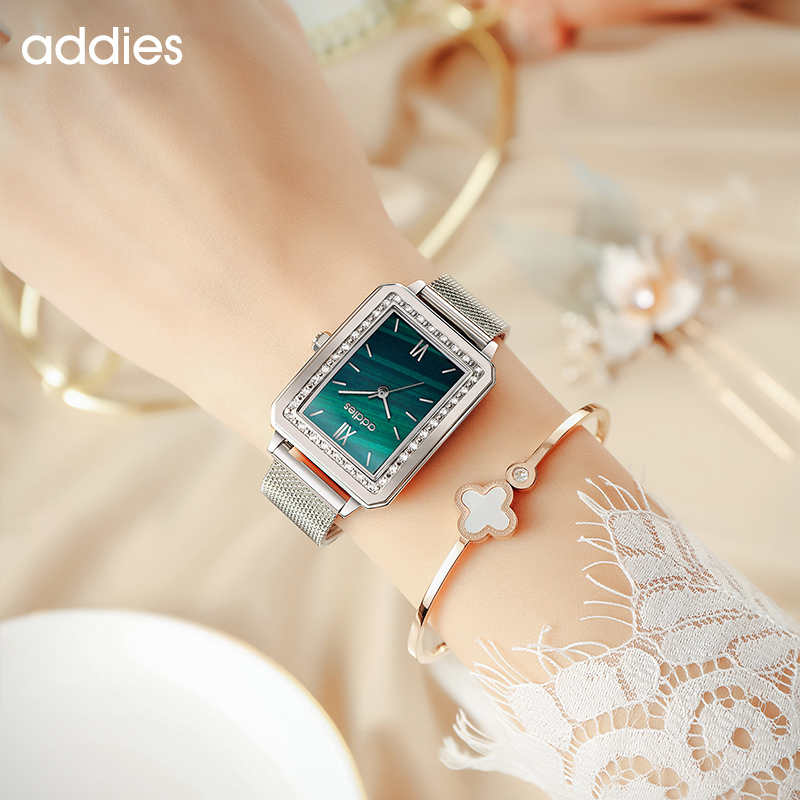 ADDIES Modny Damski Zegarek Kw – Mesh Stainless Strap recenzja i cena