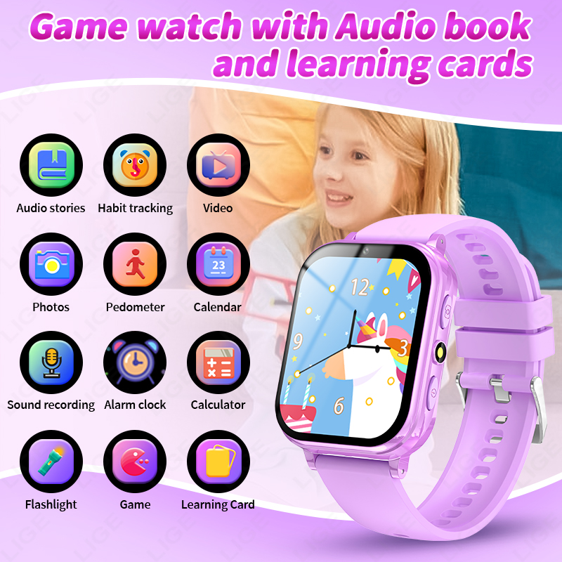 LIGE Kid cyfrowy inteligentny  – Smartwatch Digital Watches For Girls recenzja i cena