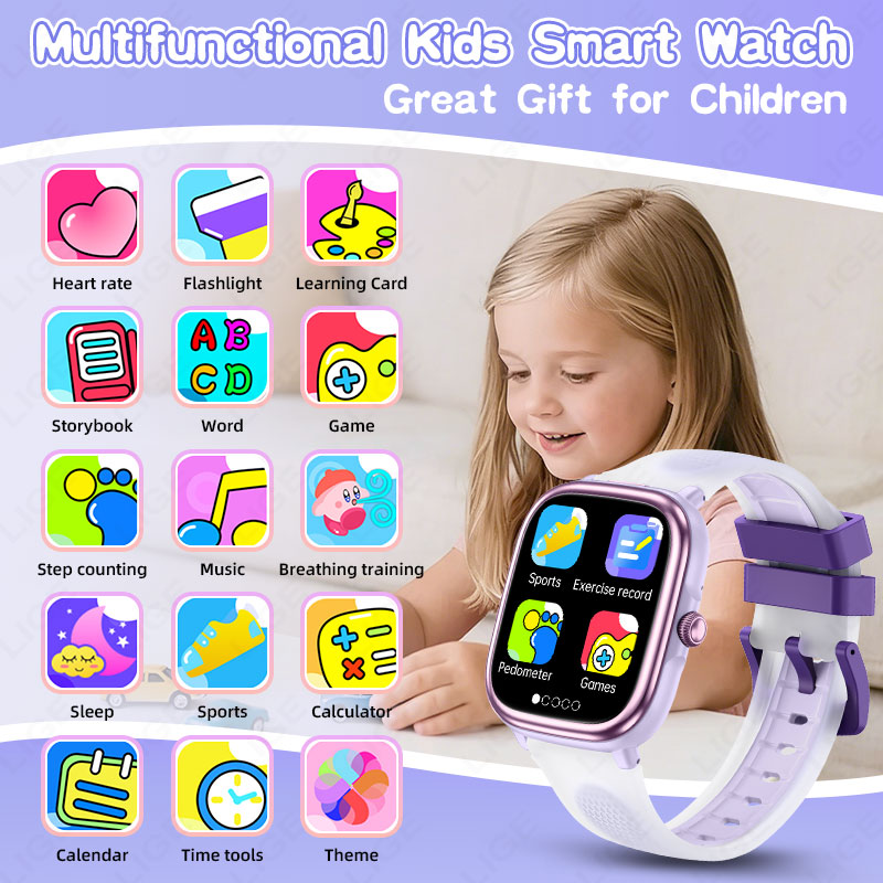 LIGE Dziecięcy Smartwatch 1.83 – French Connection Watches Smartwatch App recenzja i cena