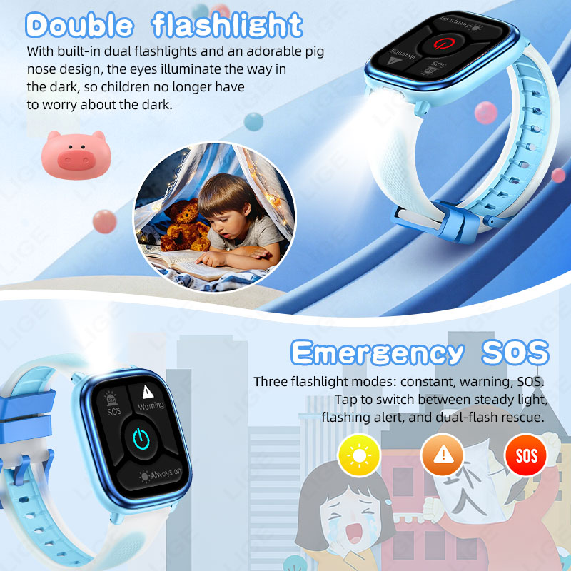 LIGE Smartwatch dla dzieci, dz – French Connection Watches Smartwatch App recenzja i cena
