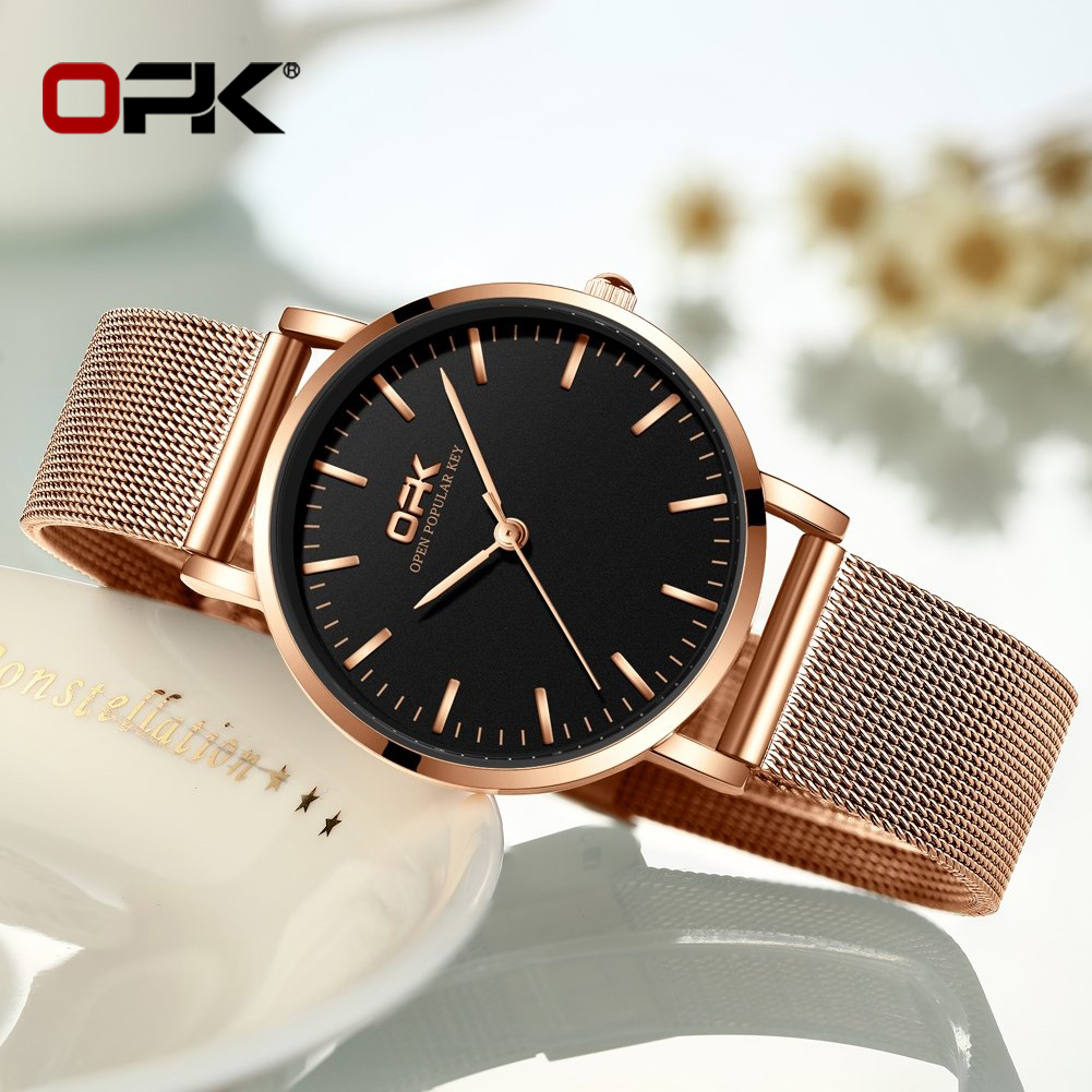 OPK 8101 damski zegarek prosty – Mesh Stainless Strap recenzja i cena