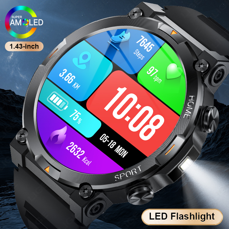 LIGE 2026 Męski Smartwatch 1.4 – Smartwatch Latest Watches For Men recenzja i cena