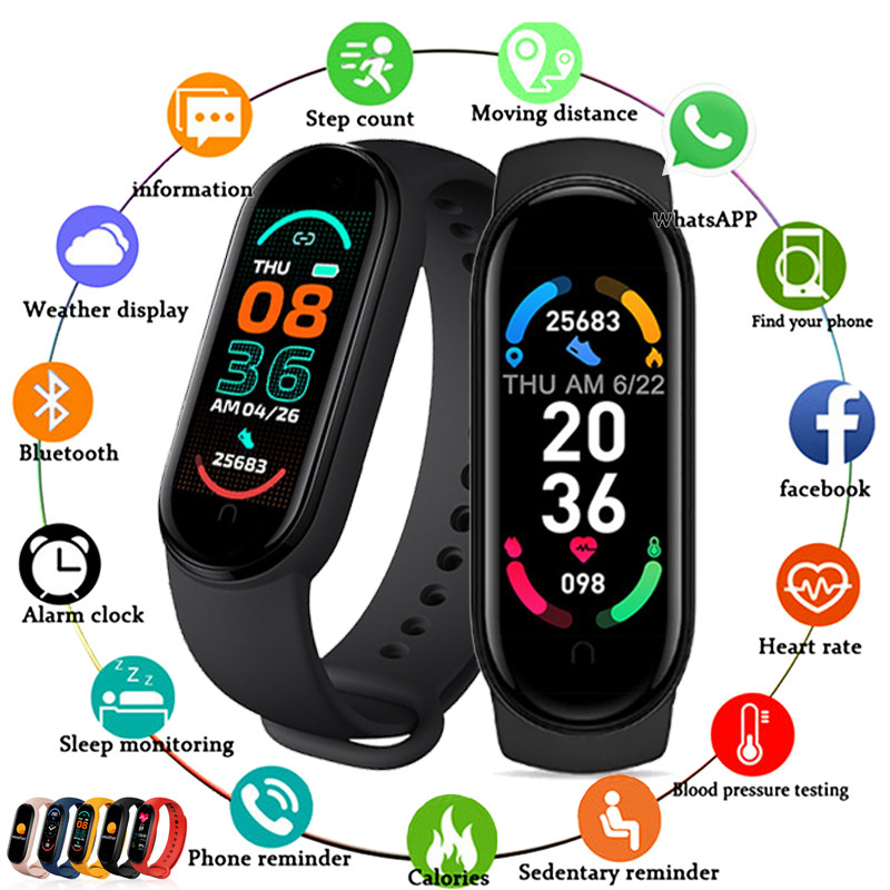 Smartwatch M6 dla kobiet i męż – Smartwatch Iphone Watches For Women recenzja i cena