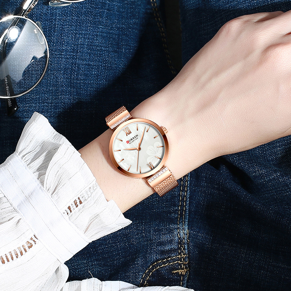 CURREN 9067 Minimalistyczny ze – Mesh Stainless Strap recenzja i cena