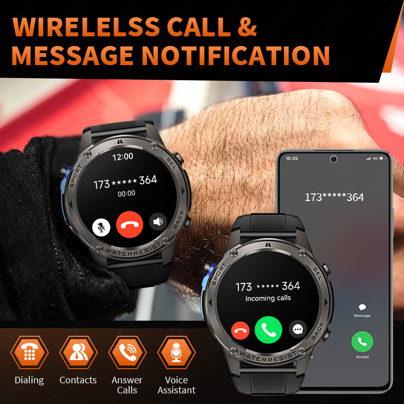 2026 Nowy Ultra Męski Smartwat – Smartwatch Watches For Men With Gps recenzja i cena