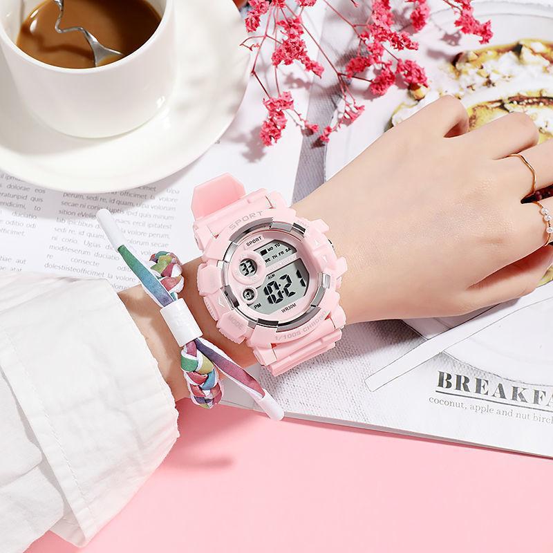 YIKAZE zegarki dla dzieci moda – Smartwatch Digital Watches For Kid Boy With Alarm recenzja i cena