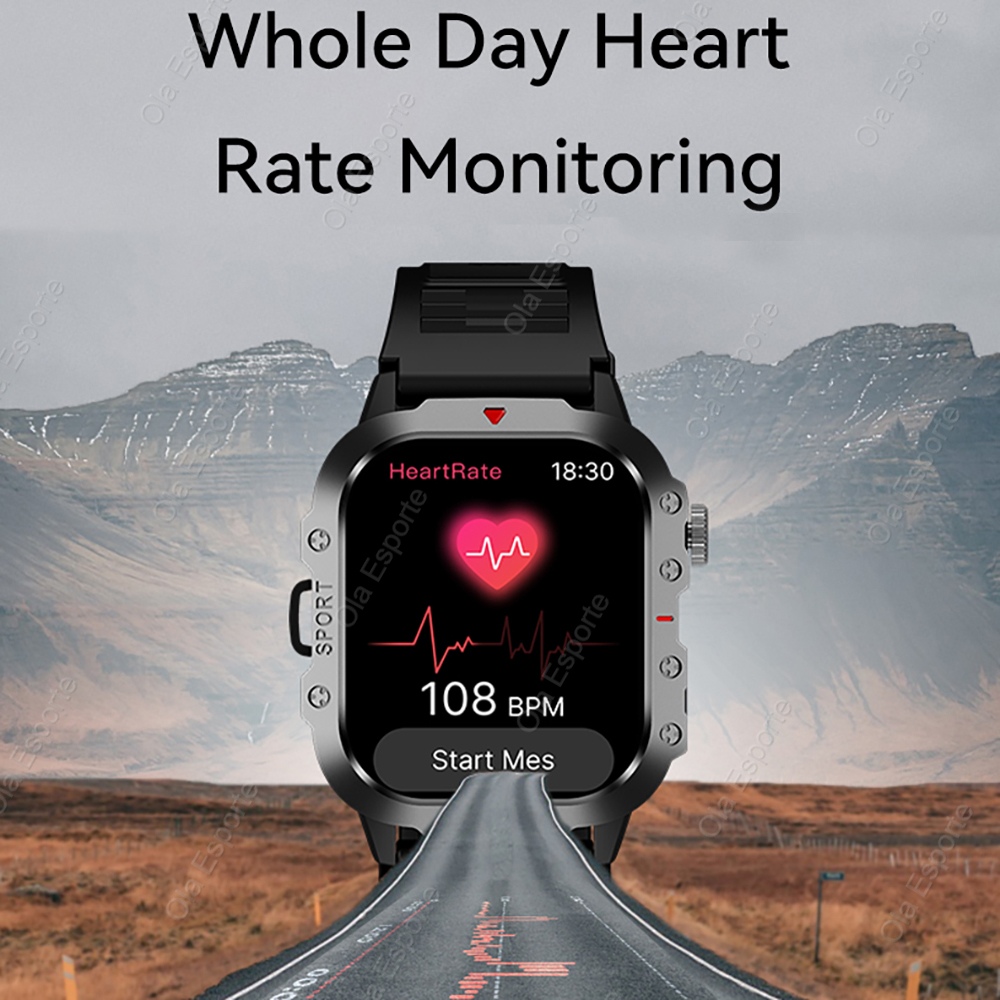 Męski smartwatch wojskowy do a – Smartwatch Watches For Men With Gps recenzja i cena