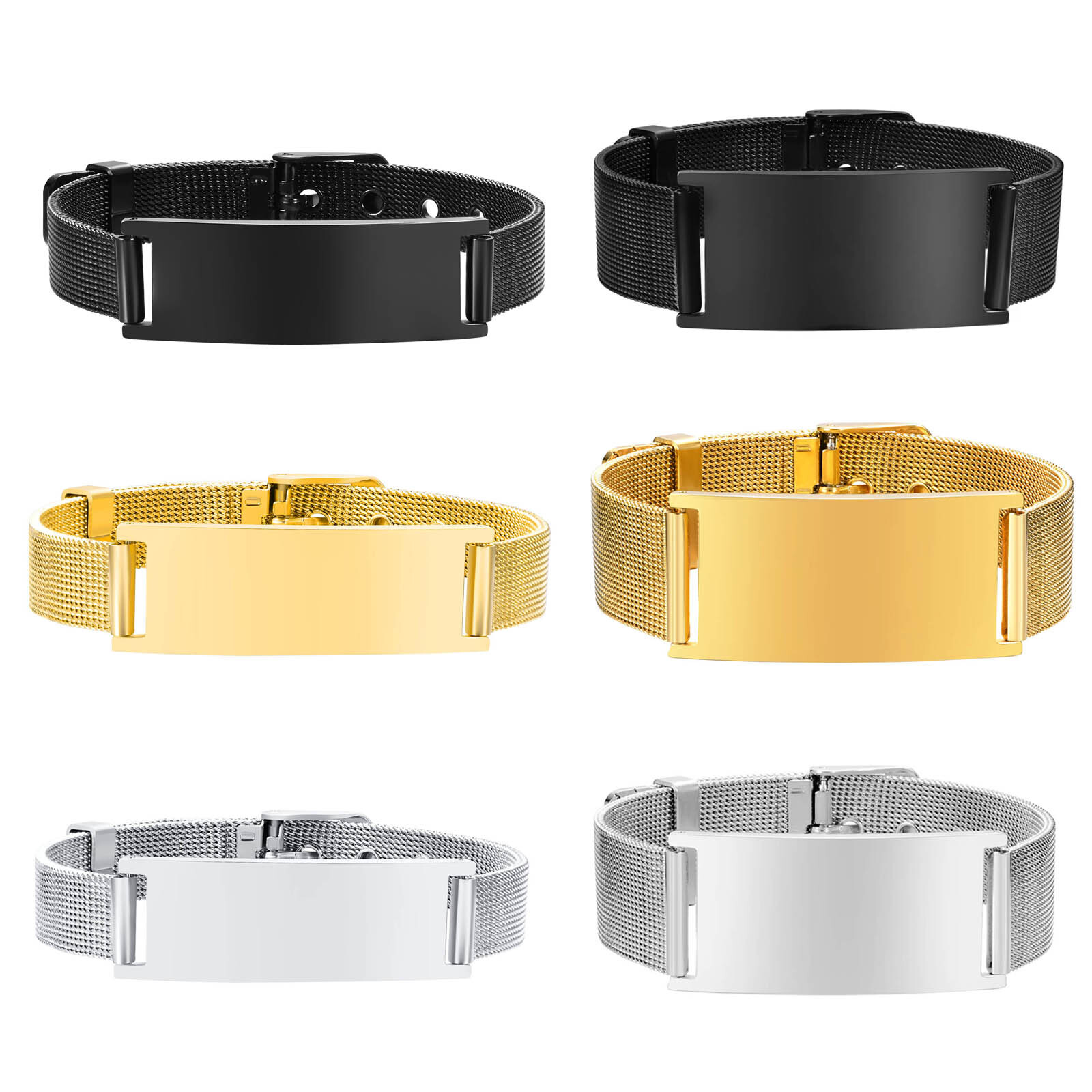 Spersonalizowana bransoletka I – Mesh Stainless Strap recenzja i cena