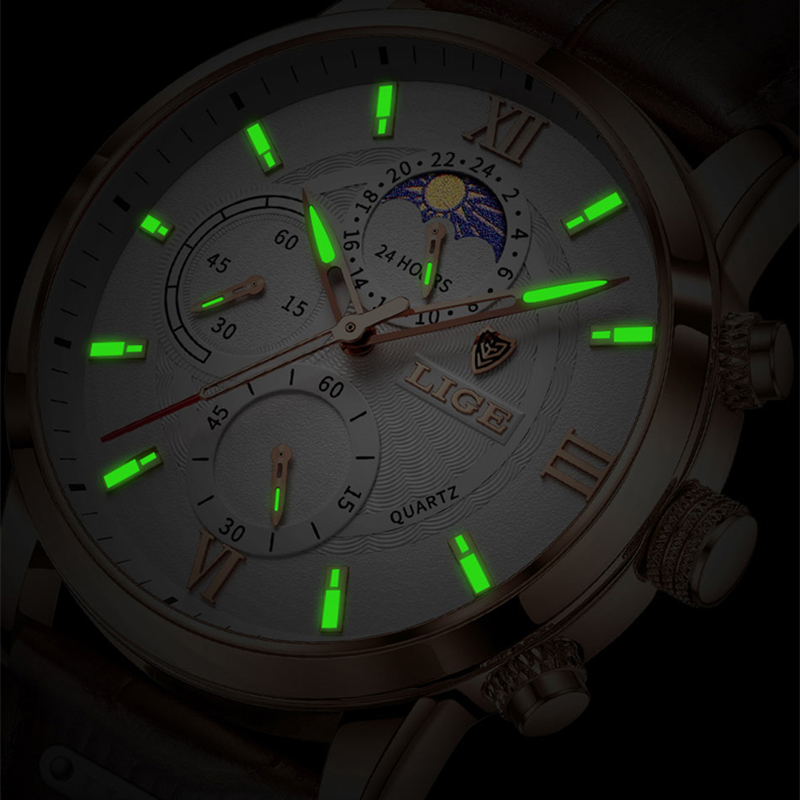 Zegarek męski LIGE, modny, cas – Smartwatch Branded Watches For Men recenzja i cena