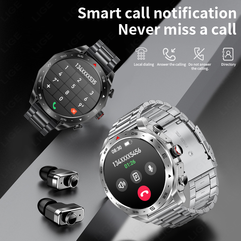 Smartwatch LIGE z ekranem AMOL – Smartwatch Noise Watches For Men recenzja i cena