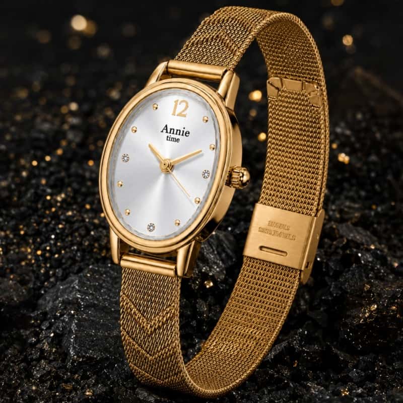 Luksusowe zegarki damskie topo – Mesh Stainless Strap recenzja i cena