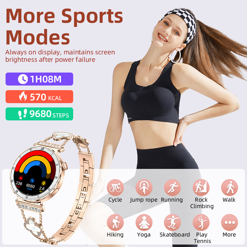 LIGE Damski Smartwatch 1.19