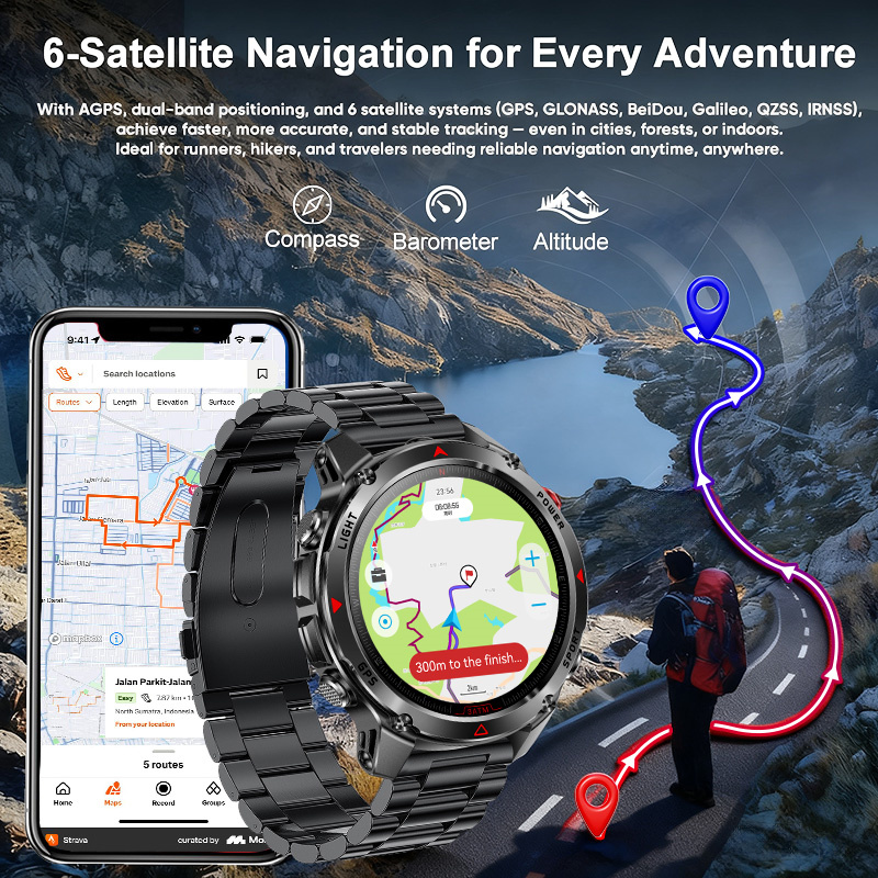 Smartwatch T-Rex 3 Pro o stopn – Smartwatch Watches For Men With Gps recenzja i cena