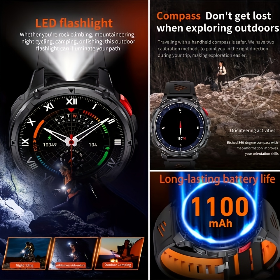 Nowy Smartwatch T-REX3 Ultra z – Smartwatch Watches For Men With Gps recenzja i cena