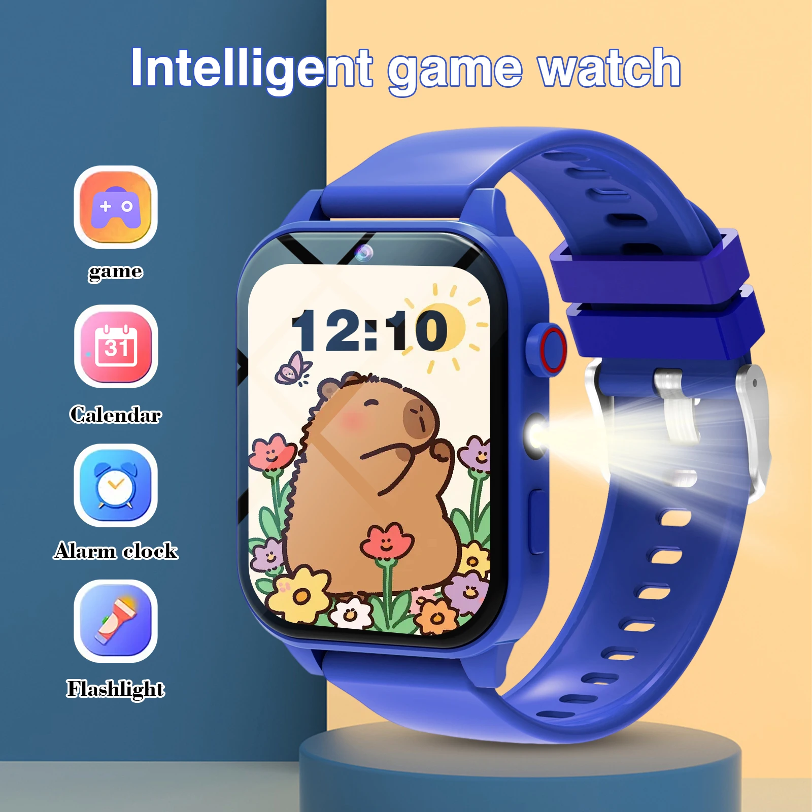 Smartwatch dla dzieci 18 gier  – Smartwatch Digital Watches For Kid Boy With Alarm recenzja i cena