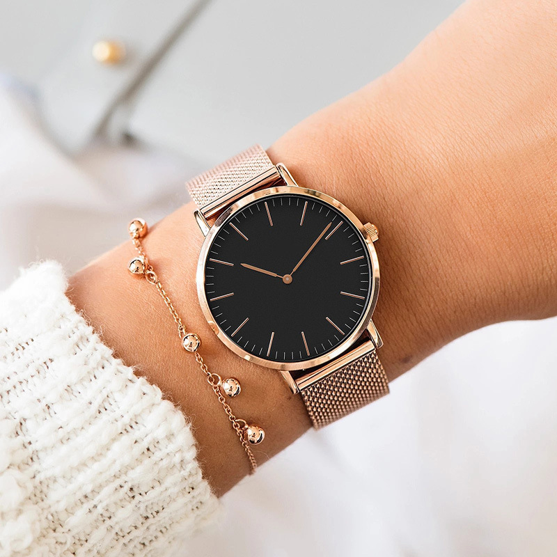Top marka luksusowe zegarki da – Mesh Stainless Strap recenzja i cena