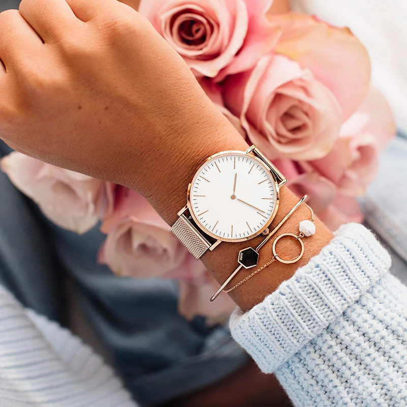 Top marka luksusowe zegarki da – Mesh Stainless Strap recenzja i cena