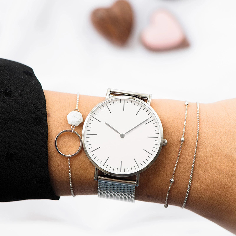 Top marka luksusowe zegarki da – Mesh Stainless Strap recenzja i cena