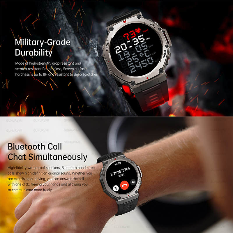2026 Popularny Nowy Wojskowy S – Smartwatch Watches For Men With Gps recenzja i cena