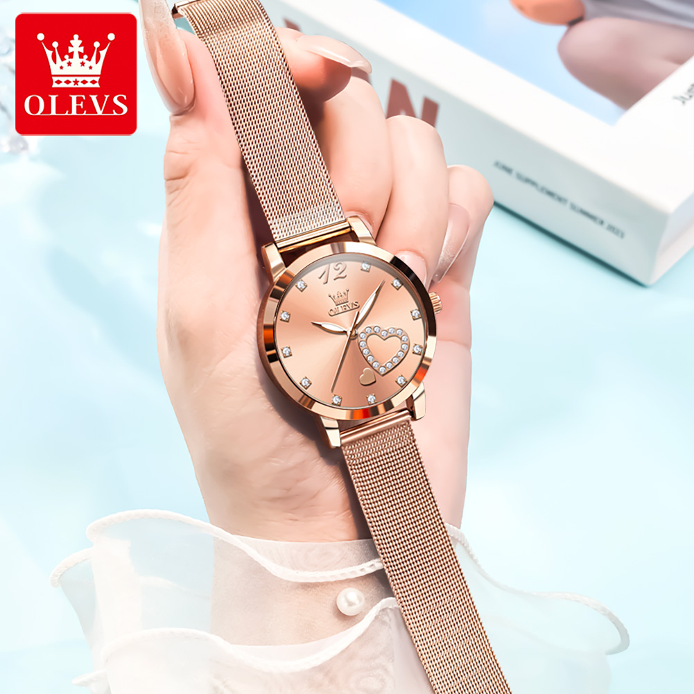 Zegarek kwarcowy OLEVS 5189 dl – Mesh Stainless Strap recenzja i cena