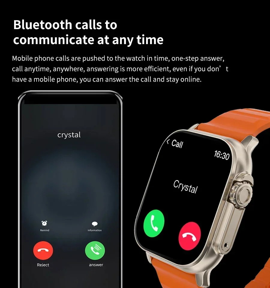 Nowy Smartwatch Serii 9 PK HK8 – Smartwatch Watches For Men With Gps recenzja i cena