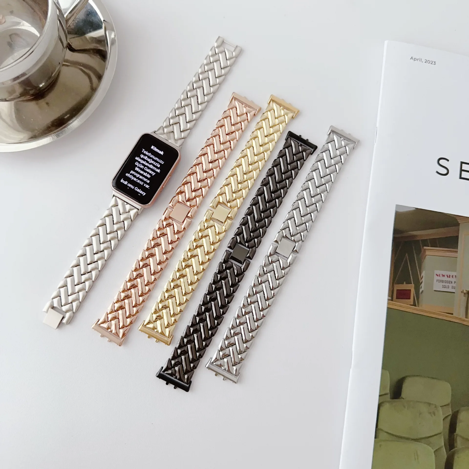 Nowy metalowy pasek do Samsung – Smartwatch New Watches For Women recenzja i cena