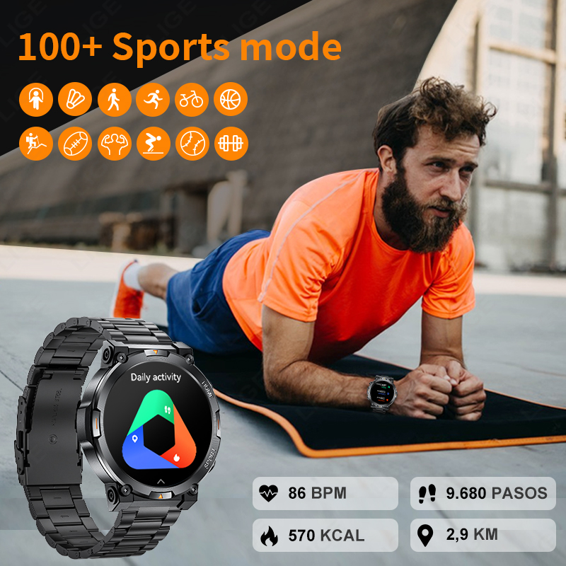 LIGE Smartwatch Sportowy Męski – Smartwatch Latest Watches For Men recenzja i cena