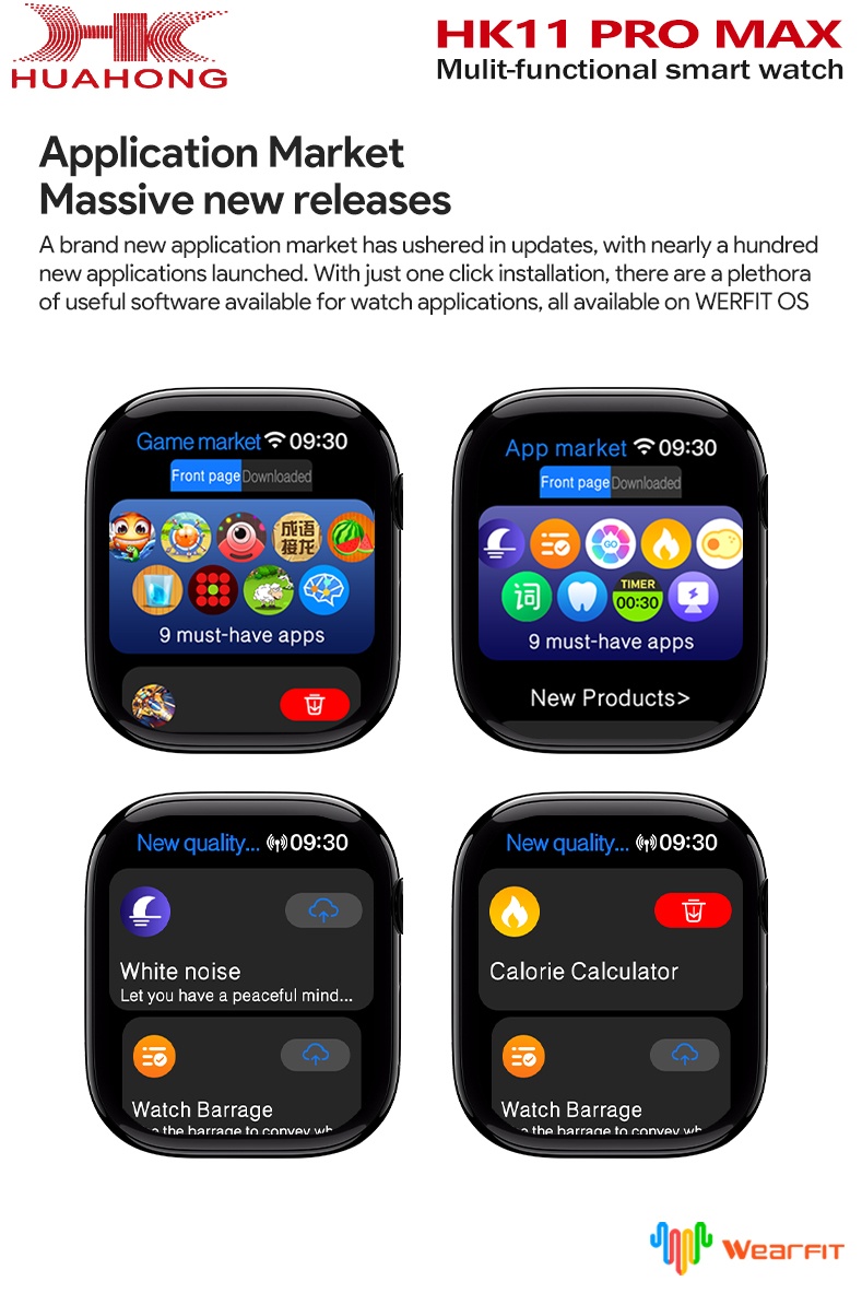 Smartwatch HK11 Pro MAX AMOLED – Heart Rate Gps Watch recenzja i cena