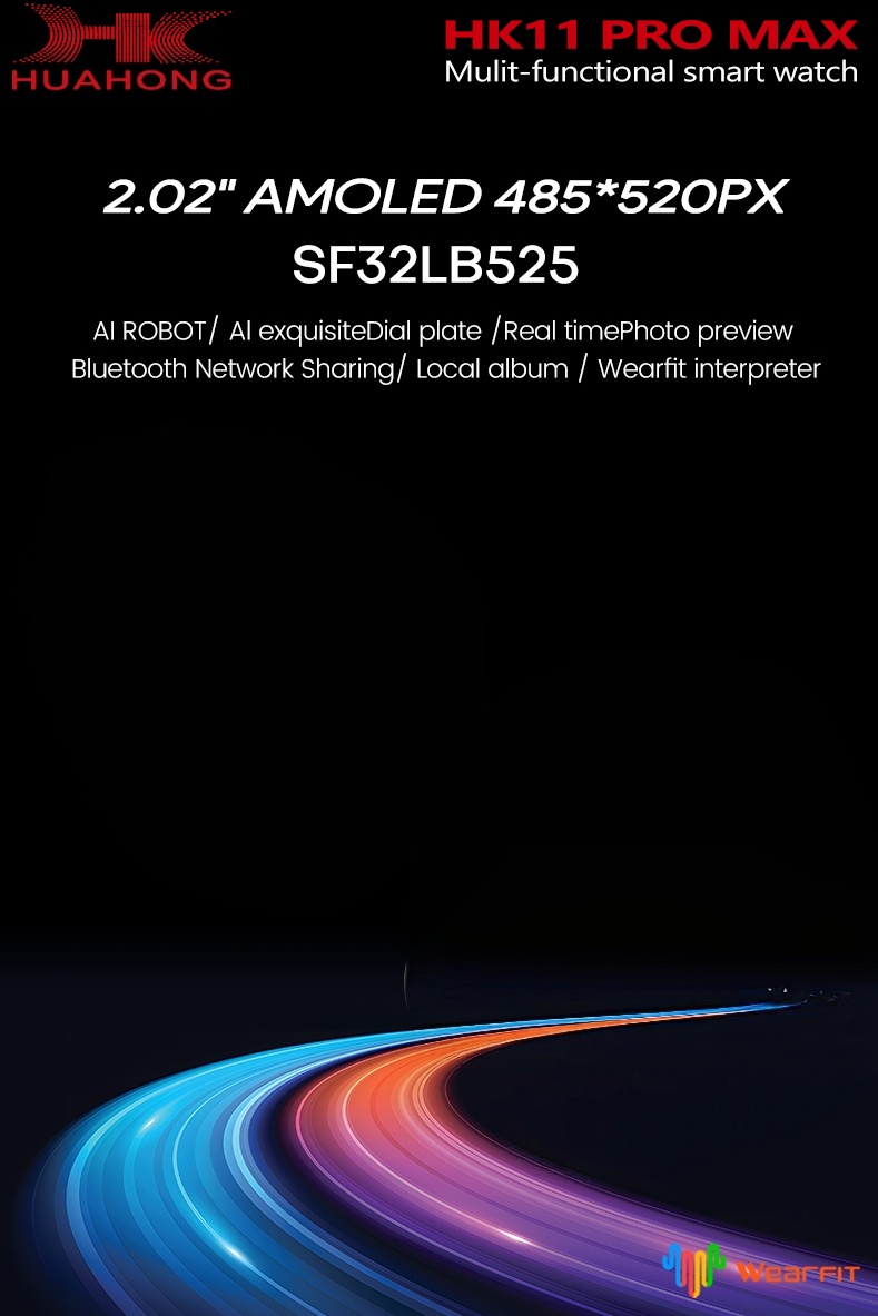 Smartwatch HK11 Pro MAX AMOLED – Heart Rate Gps Watch recenzja i cena
