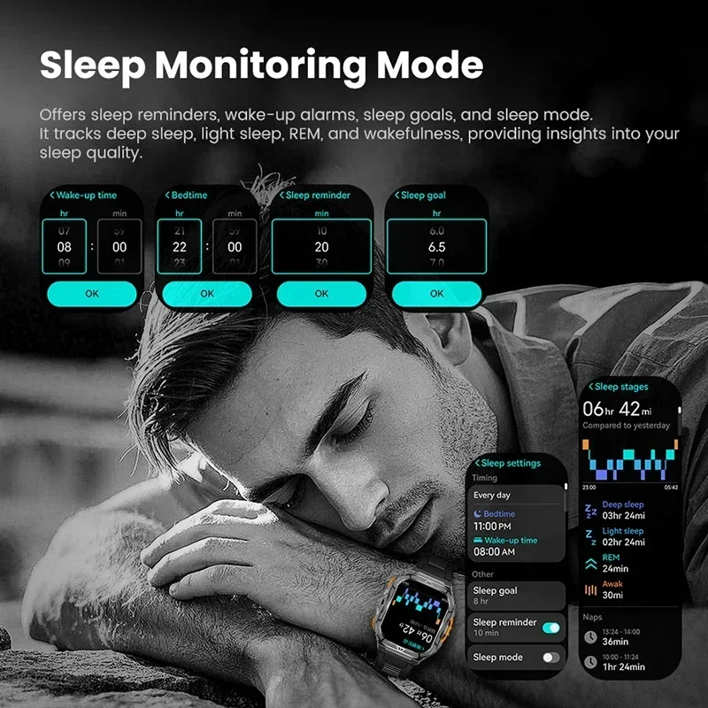 Luksusowy smartwatch AMOLED z  – Smartwatch Watches For Men With Gps recenzja i cena