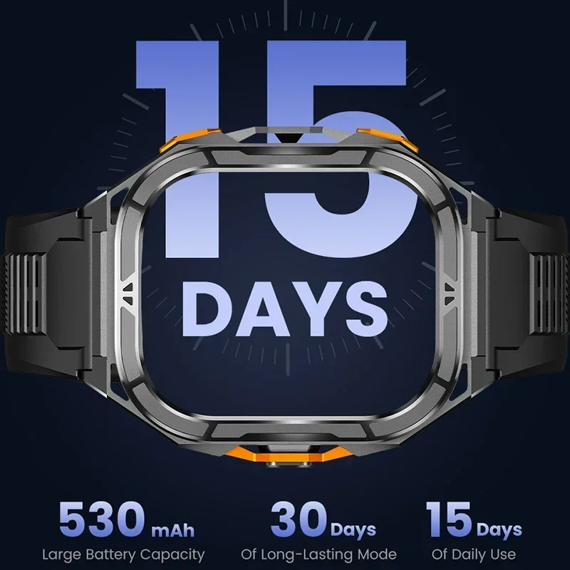 Luksusowy smartwatch AMOLED z  – Smartwatch Watches For Men With Gps recenzja i cena