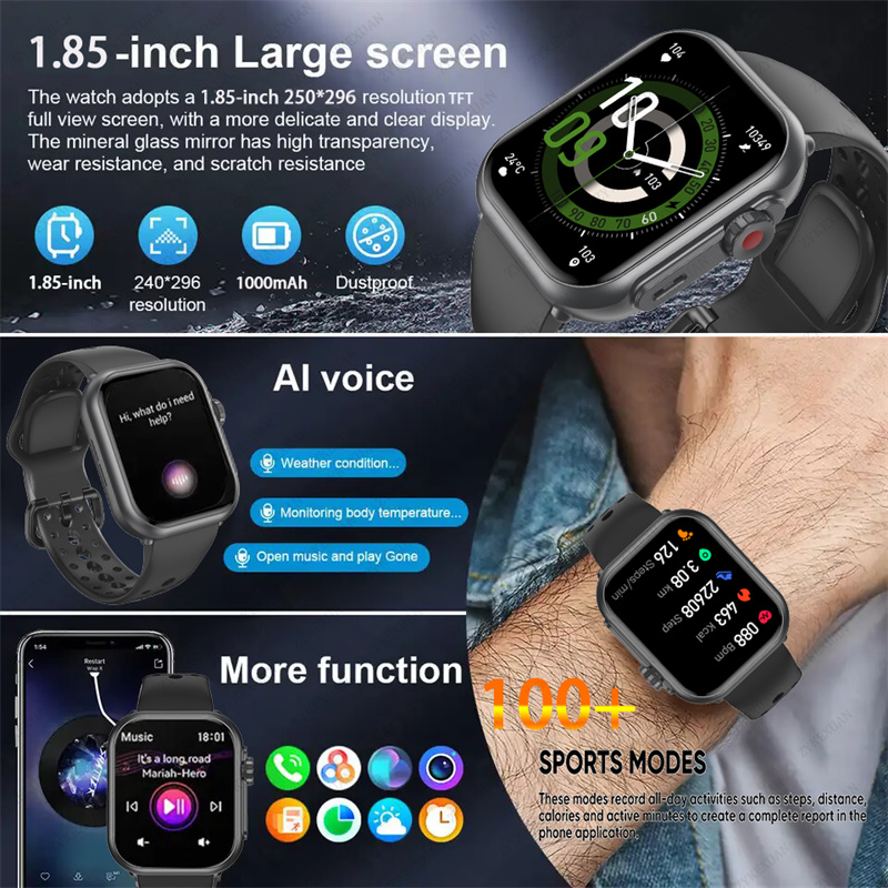 Smartwatch Watch Ultra K62 dla – Smartwatch Watches For Men With Gps recenzja i cena