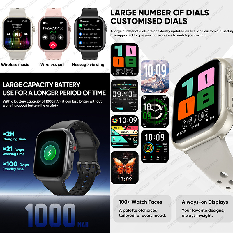 Smartwatch Watch Ultra K62 dla – Smartwatch Watches For Men With Gps recenzja i cena